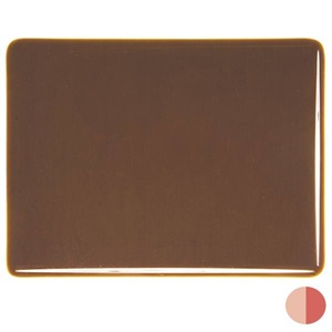 Bullseye 1119-0030 Sienna Transp. 3mm